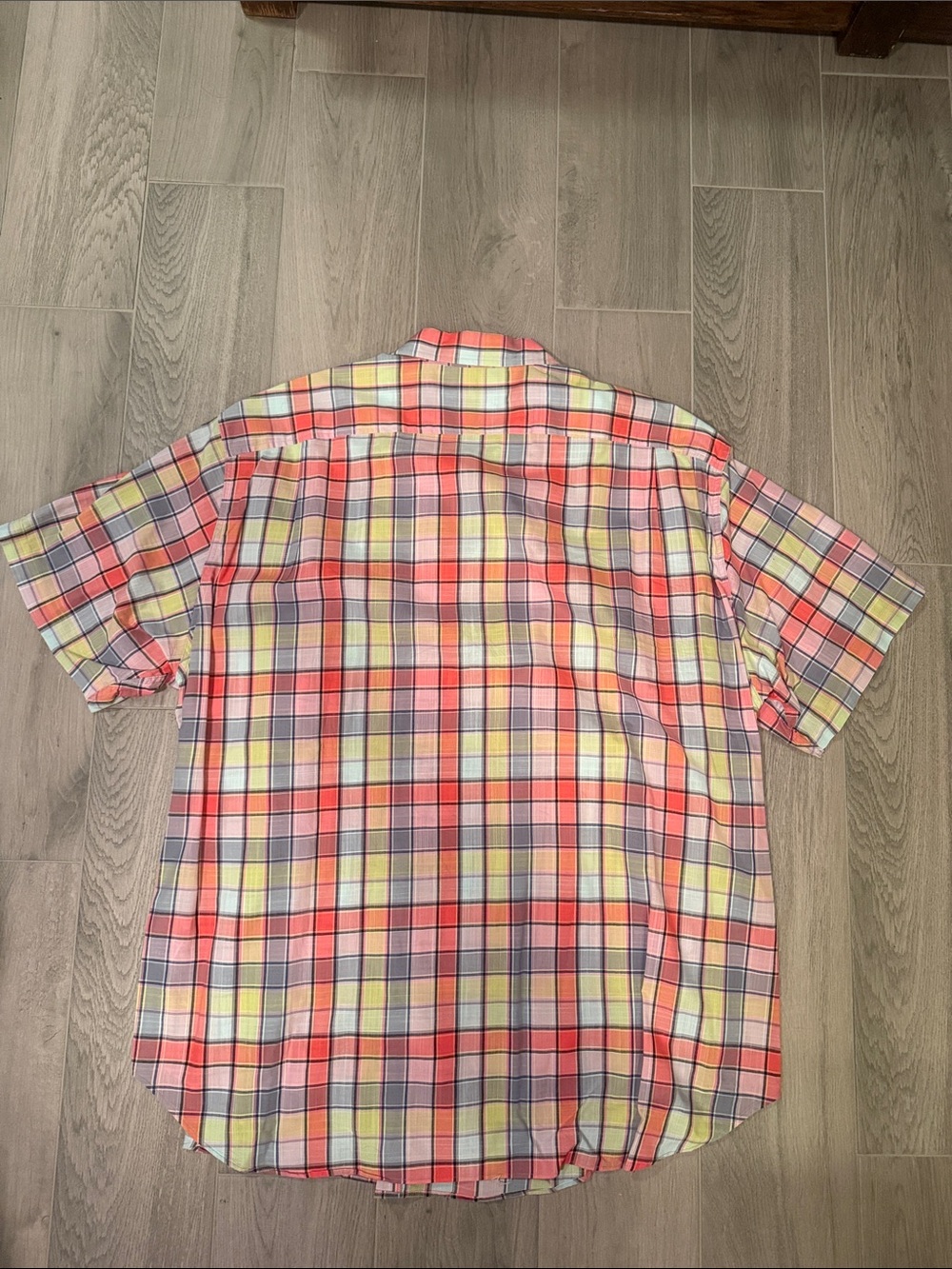 Nautica Men’s Colorful Plaid Button Down Shirt Size: XXL - Picture 2 of 3